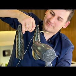 Скумбрия холодного копчения с жидким дымом