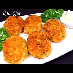 Капустные котлеты из варёной капусты