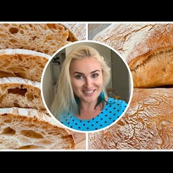 Бомбическая ЧИАБАТТА БЕЗ ЗАМЕСА! Получится у каждого! Всё-таки 20 г Соли!!!