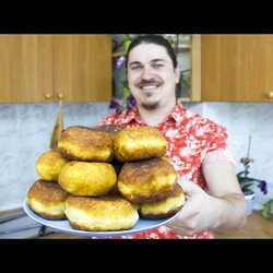 Жареные лепёшки из дрожжевого, картофельного теста