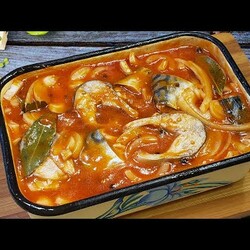 Маринованная скумбрия