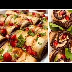 Баклажановые РУЛЕТИКИ - 2 вида начинки - Идеально для праздничного стола