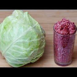 Котлеты с капустой.