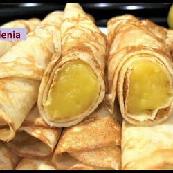 НОВИНКА!!! Французские ЛИМОННЫЕ БЛИНЫ ( крепы)  Завтрак Выходного Дня!