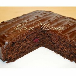 СВЕКОЛЬНО-ШОКОЛАДНЫЙ пирог поражает воображение(постный).