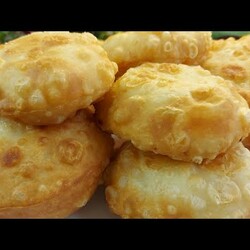 Чебуреки на молоке и сметане