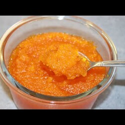 Морковно-апельсиновый конфитюр / Идеальная начинка (прослойка) для морковного торта или капкейков