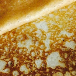 Блины на кефире заварные. Рецепт