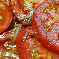 Секундная закуска из помидоров