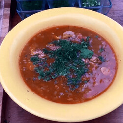 Суп Харчо на телячьей грудинке