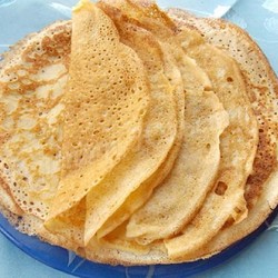 Блинчики на кипятке.