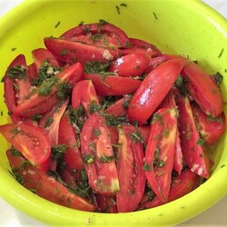 Закуска из помидор