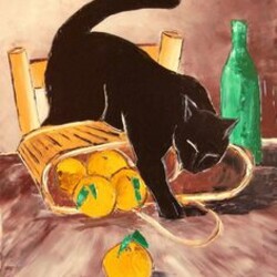 Ликер "Чёрный кот"