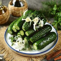 Maлoсoльные oгурцы xрycтящие!