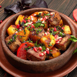 Оджахури в казане