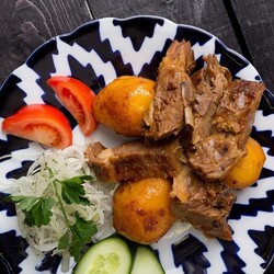 Казан-кебаб из свинины