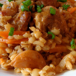 «Плов» из перловки