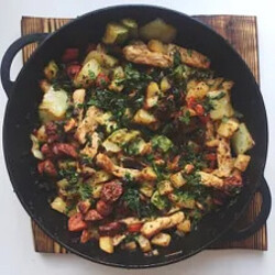 Мясной салат «Ошибка сапера»