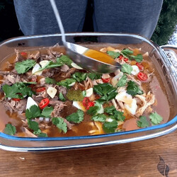 Праздничный холодец из птицы