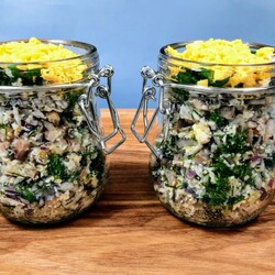 Закуска из селедки "Форшмак"