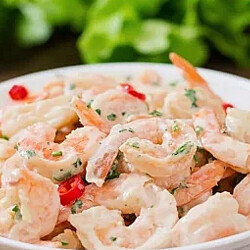 Kреветки в сливкаx