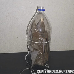 Как ускорить брожение сахарной браги, с помощью пластиковой бутылки и керамической плитки.