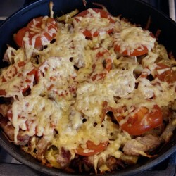 Мясо по-французски