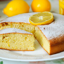 Простой лимонный пирог
