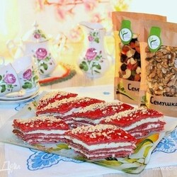 Пирожное «Красный бархат»
