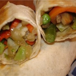 Лавашные рулетики с грибами