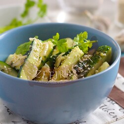 Вкусный салат огурцы по-корейски