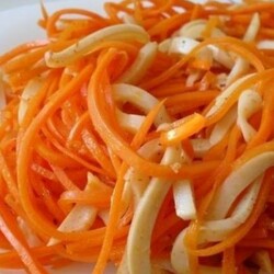 Рецепты салатов с кальмарами