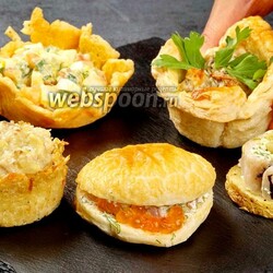 Новогодние закуски 2021. Видео