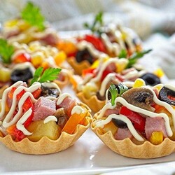 20 рецептов оригинальных тарталеток с начинками