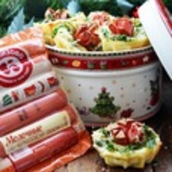 Закуска "Сосиски в норке"