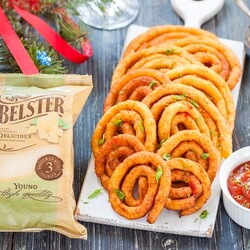 Спирали картофельно-сырные