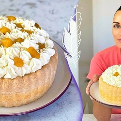 Рецепт манящего торта с персиками от волшебницы Лизы Глинской