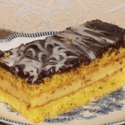 Лимонное  пирожные