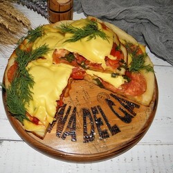 Пицца на сковороде "Для самых ленивых"