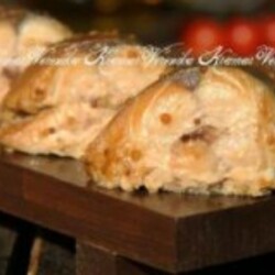 Скумбрия, запеченная в горчично-сметанном соусе в духовке