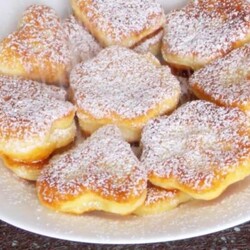 Творожные пышки на сковороде