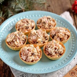 Начинки для тарталеток - 30 рецептов с фото на Новый год 2021