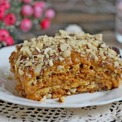 Торт из печенья без выпечки - 10 рецептов с пошаговыми фото