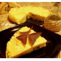 Сырная полента с зеленью