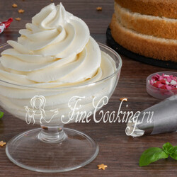 Творожный крем для торта