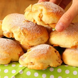 Изумительные булочки с яблоками за 30 минут – рецепт вкусного и простого теста без дрожжей-Одна Минута