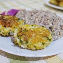Постные котлеты из риса и гороха, рецепт с фото пошагово