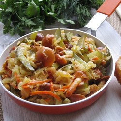 Закуска из квашеной капусты