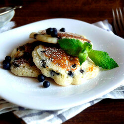 Пышные оладьи