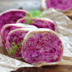 Вкусный рулет из лаваша с начинкой